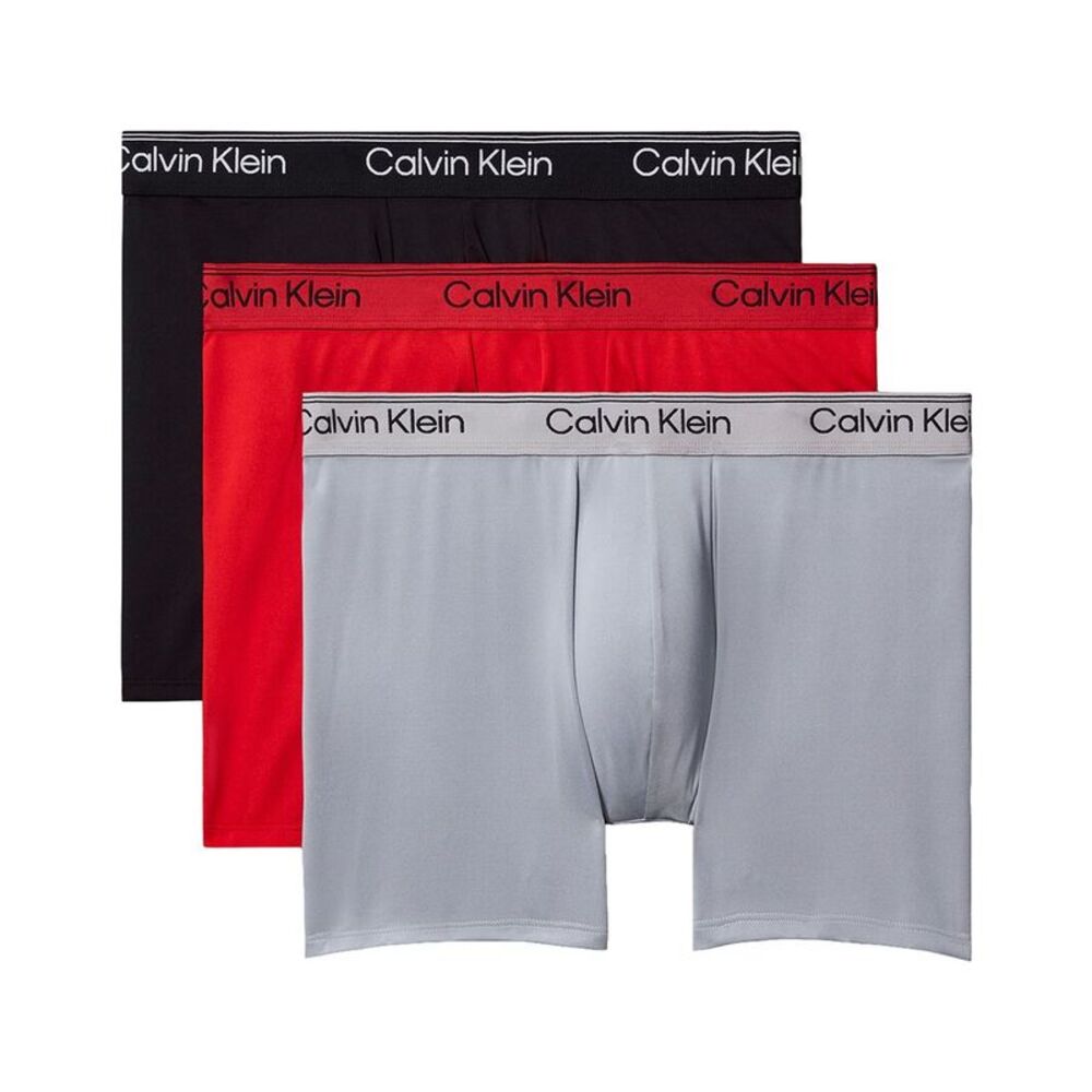 Calvin Klein Mens Boxer Brief 3-Pack, Multi